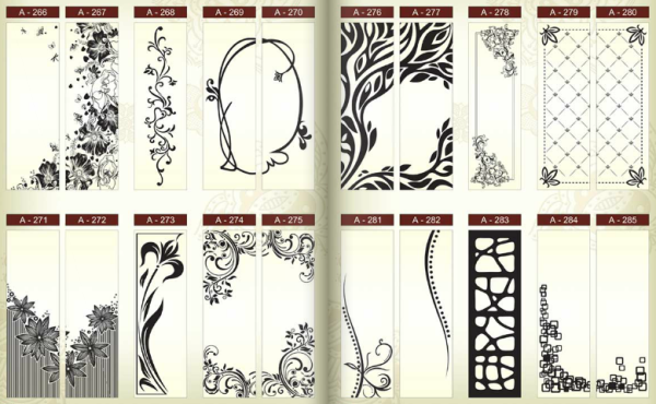 Рисунок пескоструй на зеркале