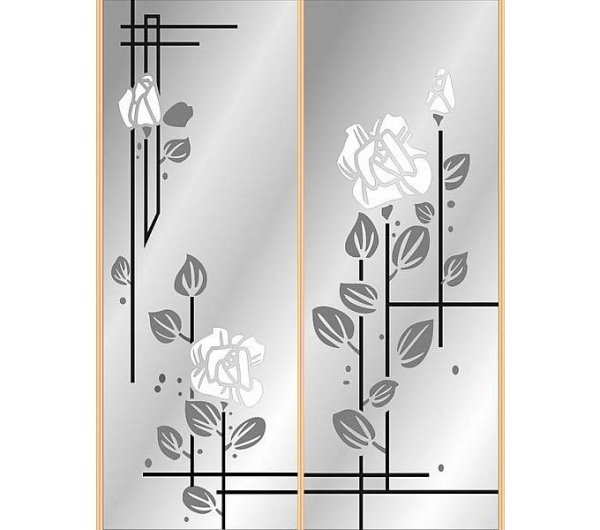 Шкаф купе Рамир пескоструй