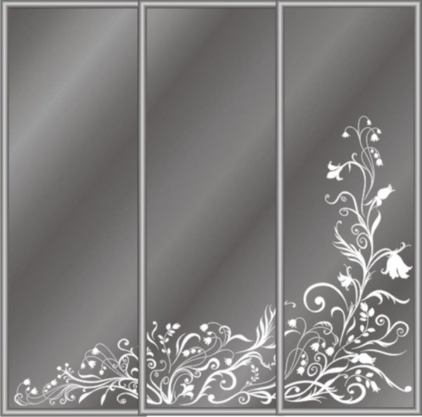 Гравировка на зеркале