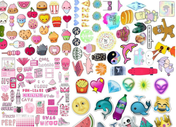 Рисунки для наклеек