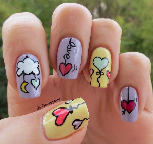 Классные рисунки на ногтях