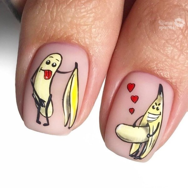 Прикольный маникюр