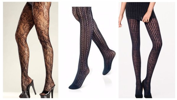 Колготки ажурные