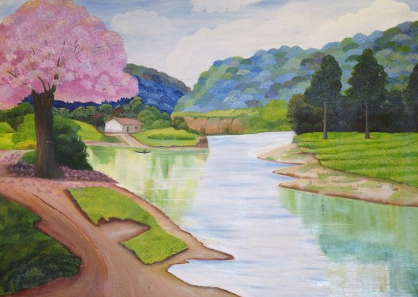 Мини рисунки пейзажи