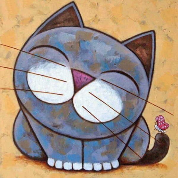 Коты рисунки прикольные