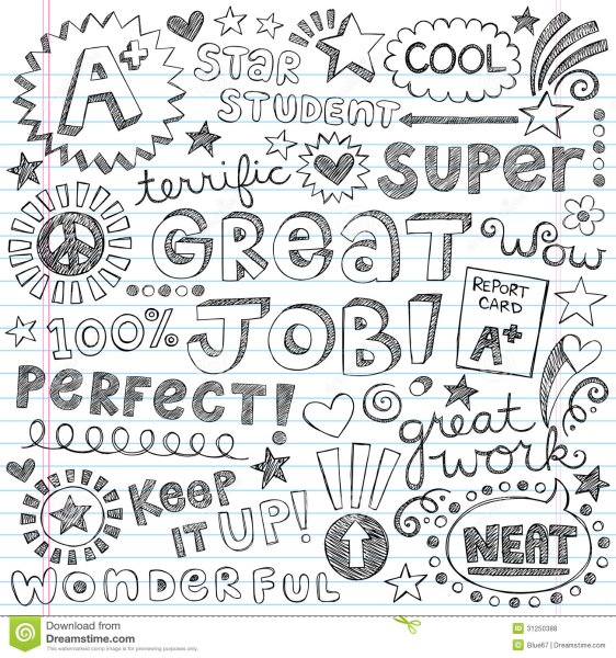 Красивые надписи в тетради