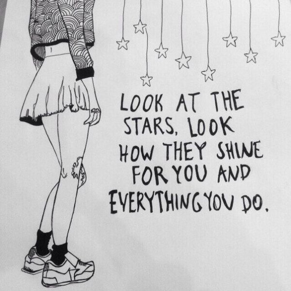 Картинки для срисовки с Цитатами