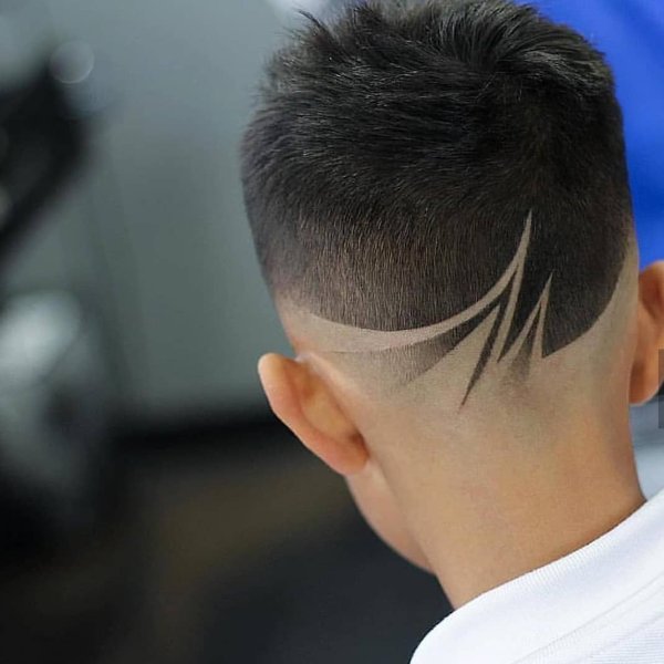 Стрижки для мальчиков с узорами