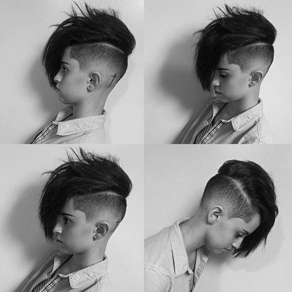 Креативные короткие стрижки для мальчиков