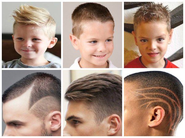 Схема стрижки андеркат мужская