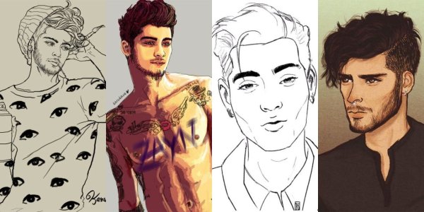 Зейн Малик арты