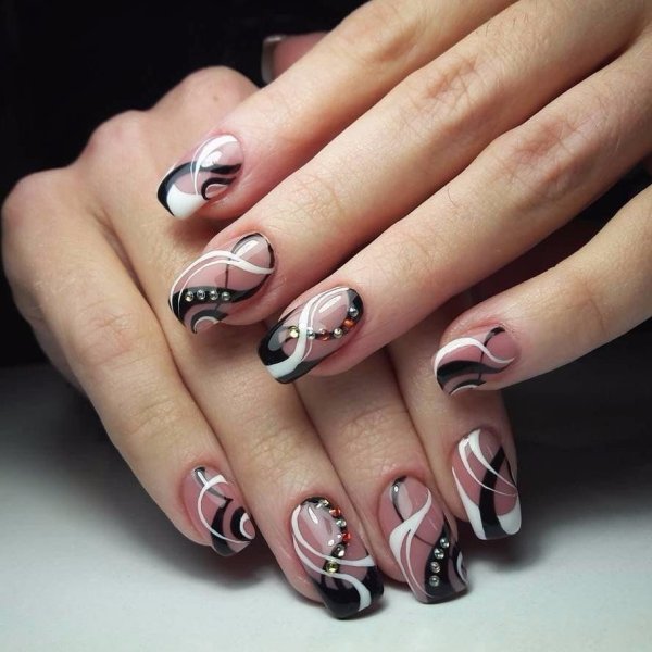 Узоры на ногтях