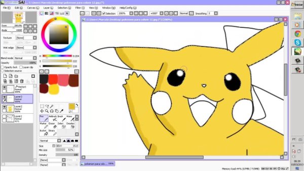 Рисунки в паинте