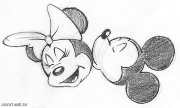 Рисунки для срисовки лёгкие