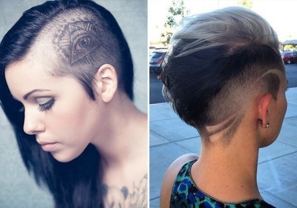 Стрижки для мальчиков с узорами