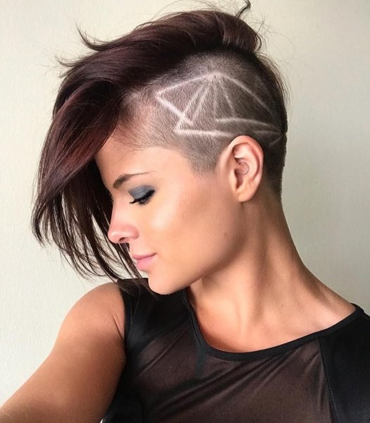 Стрижки для мальчиков с узорами