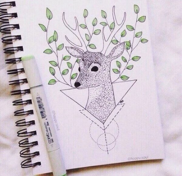 Зарисовки в скетчбук