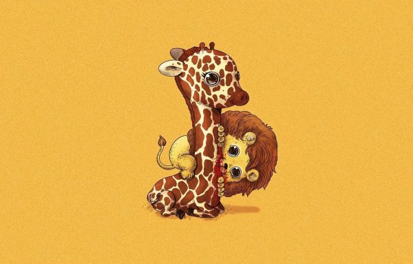 Минимализм животные