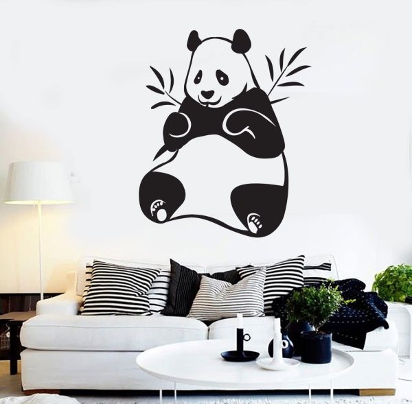 Прикольные трафареты для стен