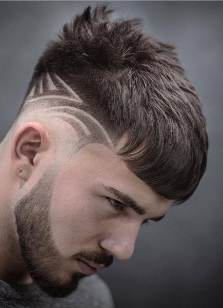 Мужские стрижки с Хаир тату