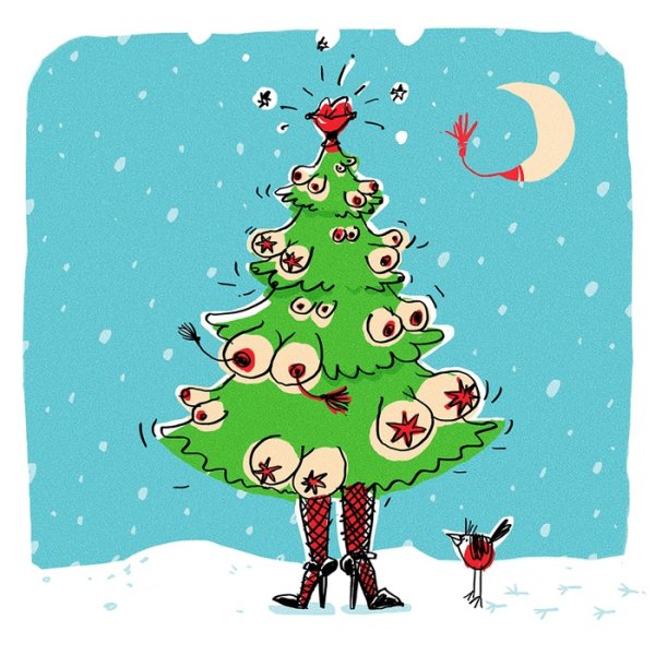 Рисунок на тематику новый год