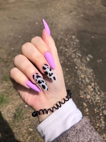 Ногти балерина