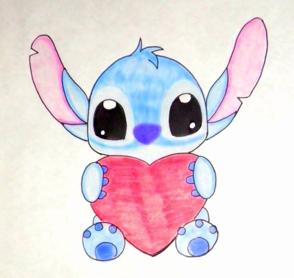 Стич для срисовки