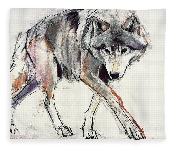 Волк рисунок