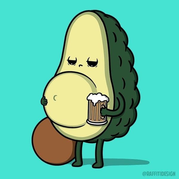 Смешные авокадо