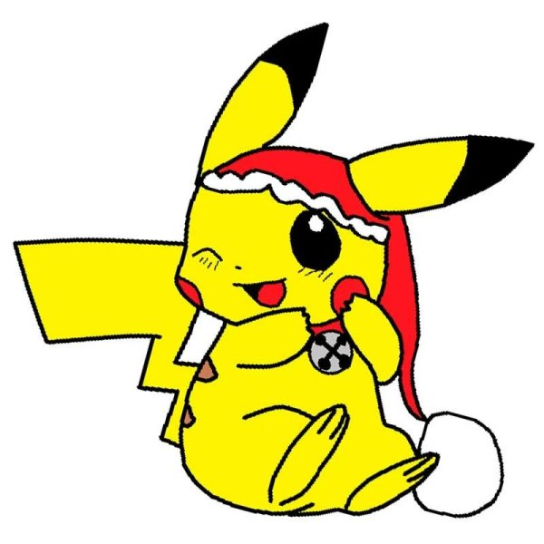 Пикачу для срисовки Пикачу