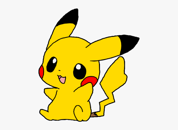 Рисунки для срисовки лёгкие Пикачу