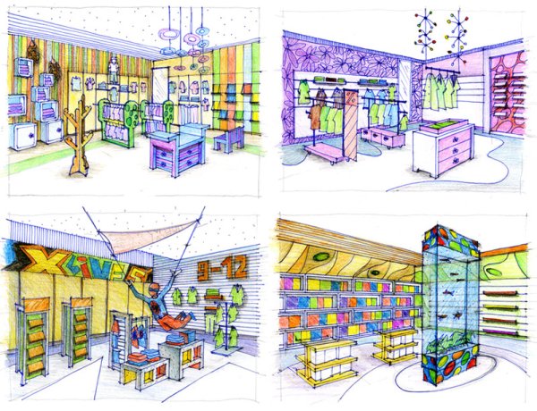 Классная комната рисунок