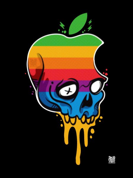 Череп Apple