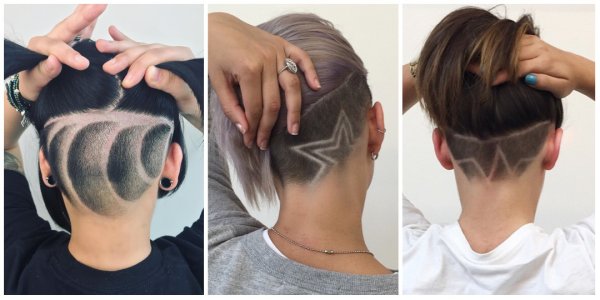 Андеркат женская стрижка на короткие волосы 2022