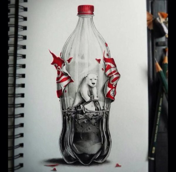 Оригинальные необычные рисунки