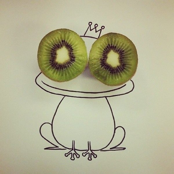 Необычные предметы рисунок