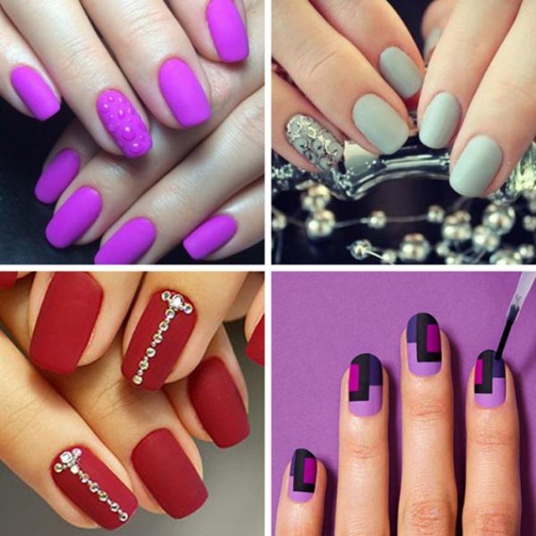 Красивые яркие ногти