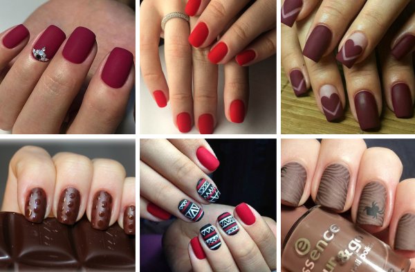 Окрашивание ногтей разными цветами