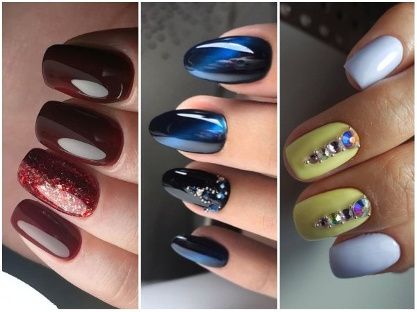 Сочетание цветов в маникюре