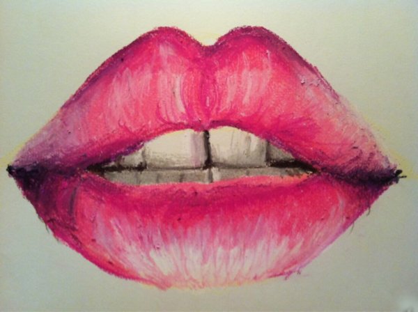 Губы для срисовки