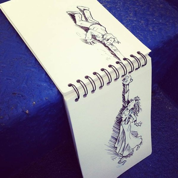 Маленькие зарисовки для скетчбука