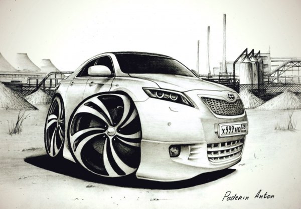 Идеи для рисунков машины