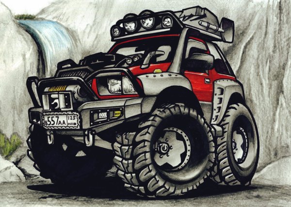 Мультяшные Джипы