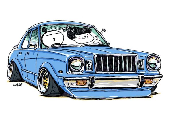 Рисунки автомобилей в разных стилях