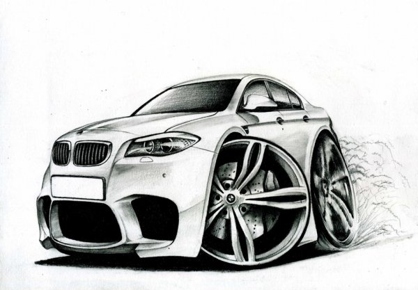 BMW m5 Cizimleri