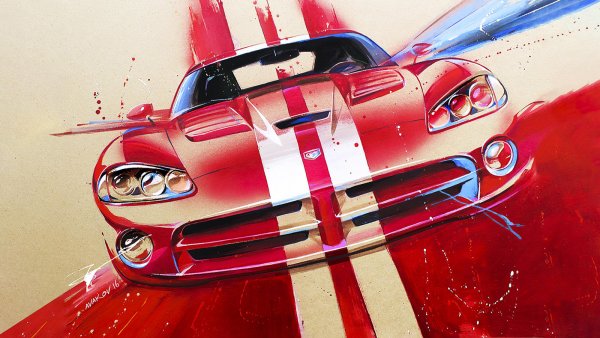 Додж Вайпер постеры