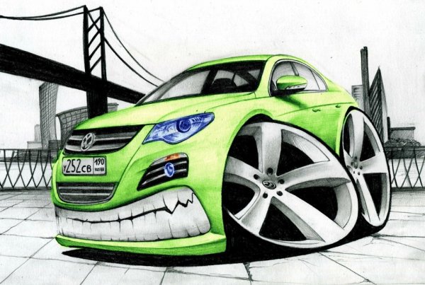 Авто рисунок