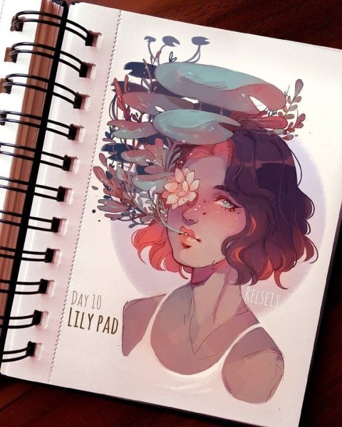 Красивый скетчбук