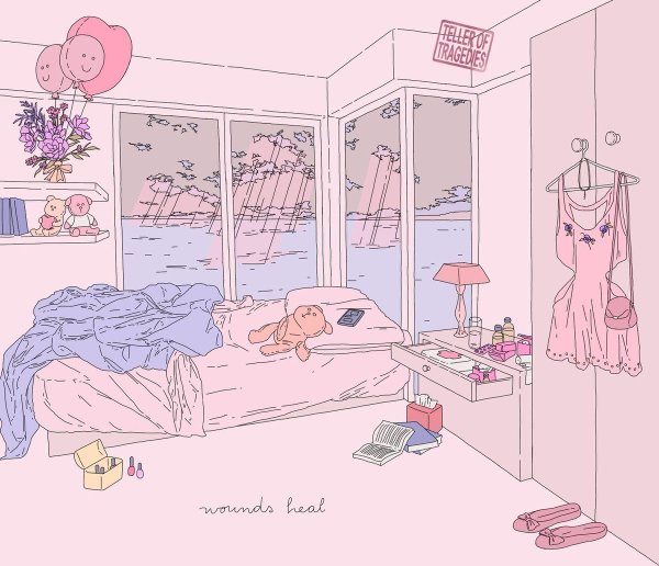 Спальня рисунок