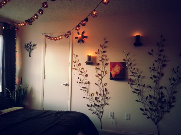 Украшения в комнату эстетично